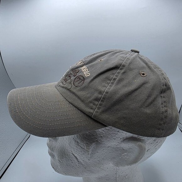 Walt Disney World Mickey Mouse True Vintage Characters Gray Cotton Hat Casual - Picture 2 of 9